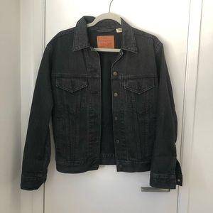 Levi black denim jacket